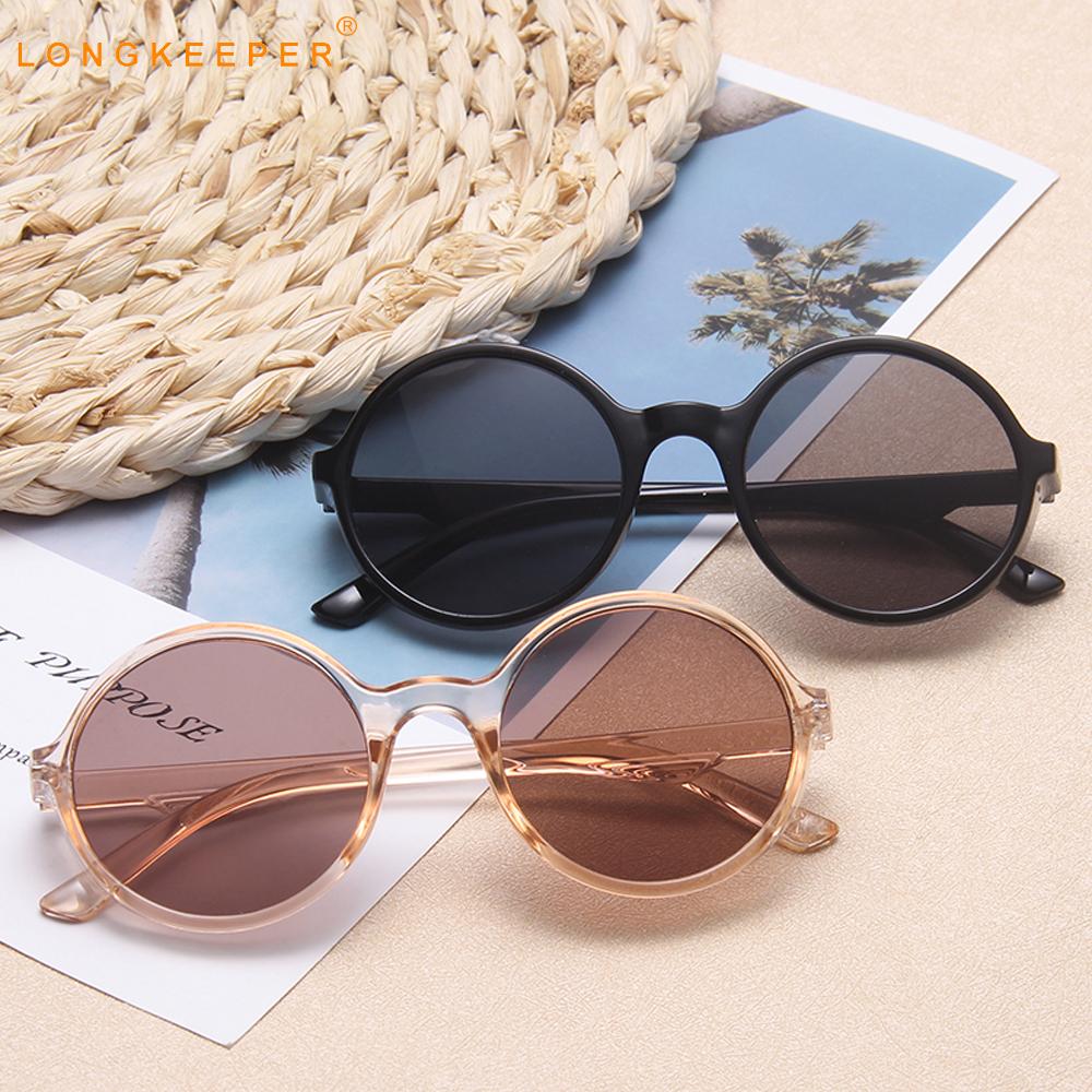 Longkeeper Mode Enfants Lunettes De Soleil 2020 Nouvelles Lunettes De Soleil Rondes Mignonnes Pour Garçons Filles Vintage Lunettes Bébé Oculos De