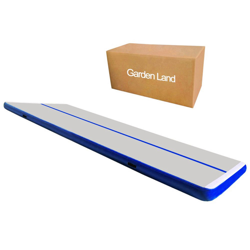 

pump 5x1x0.2m inflatable tumble track trampoline air track gymnastics inflatable air mat for sale