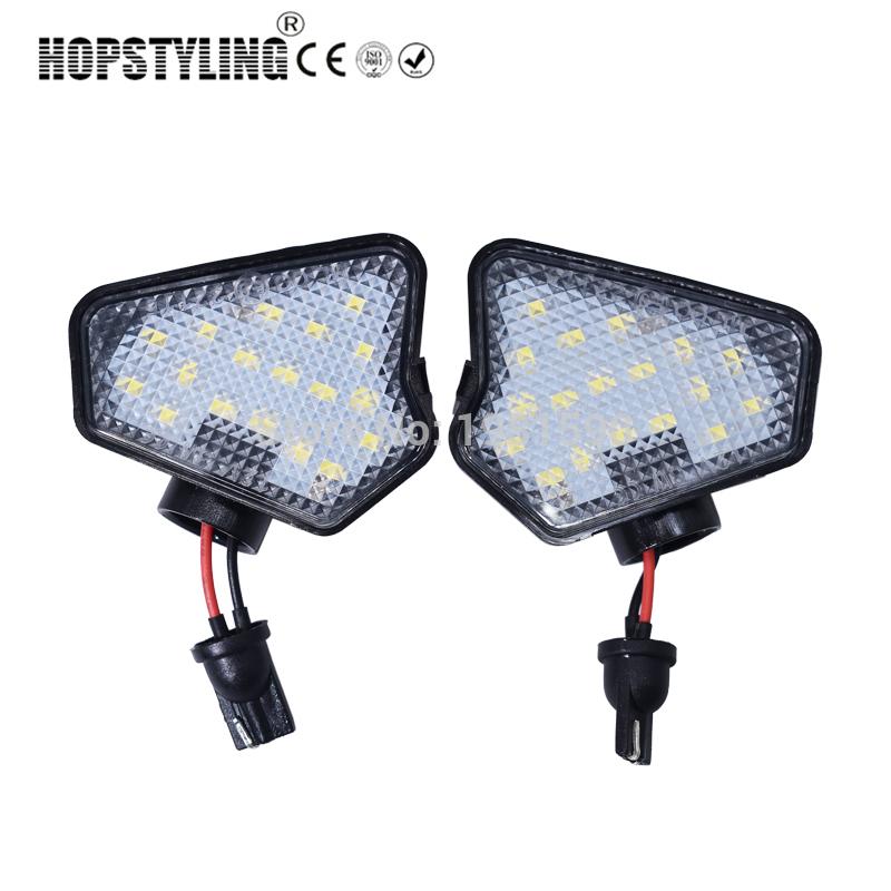 

2pcs no error led puddle mirror light W204 W212 W176 W246 W219 W221 A C E S CLS GLK Car LED under mirror lamps