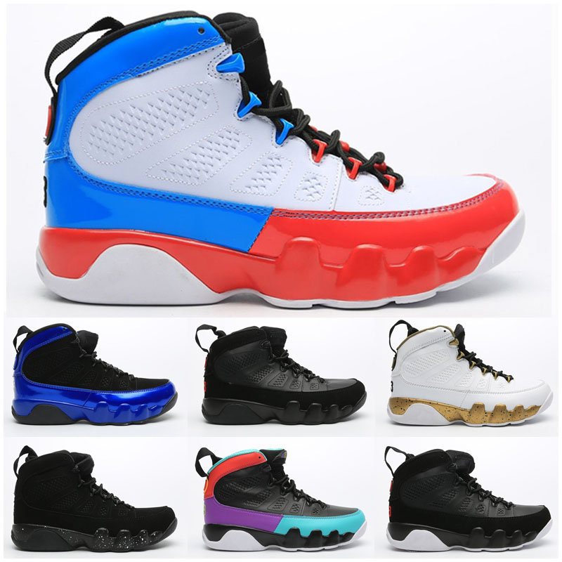 

Jumpman 9 Racer Blue Chameleon Gym Red Bred Dream It Do It UNC Space Anthracite Basketball Shoes Men 9s Sneakers