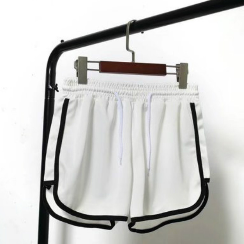 

Womens Deigner Summer Sportsshorts Women Three-point Running Pants Loose Casual Ultra Shorts Hot Pants Outside Top Quality Wholesale, Gray