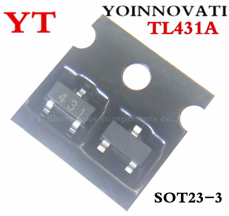 

Freeshipping 3000 PCS TL431A TL431 CJ431 IC SOT23-3