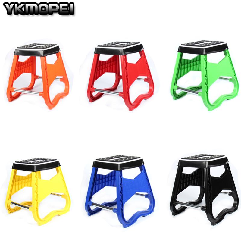 

Steel Grade Plastic Motorcycle Motocross Stand Stool Repairing Lift Repair Support Holder For CRF YZF WRF KLX KXF DRZ RMZ
