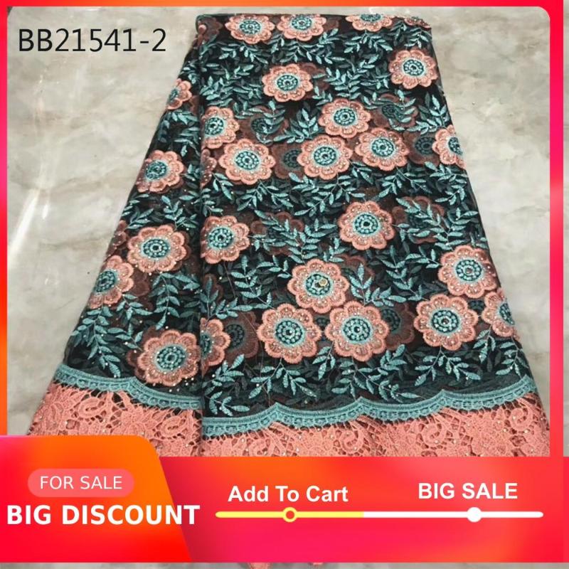 

Wholesale factory price Lace Fabric Dresses Flower Cord French-Mesh African-Net