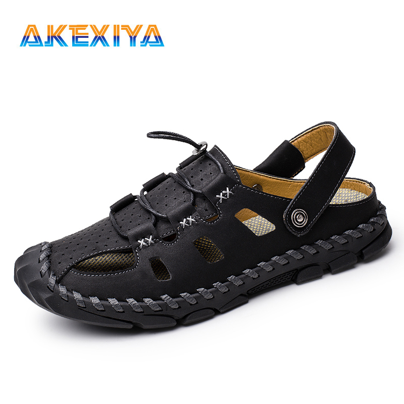 

Summer Hot New Mens Sandals Fashion Breathable Male Beach Sandals Soft Comfortable Outdoor Male Beach Shoes Slip-ON Man, Blue