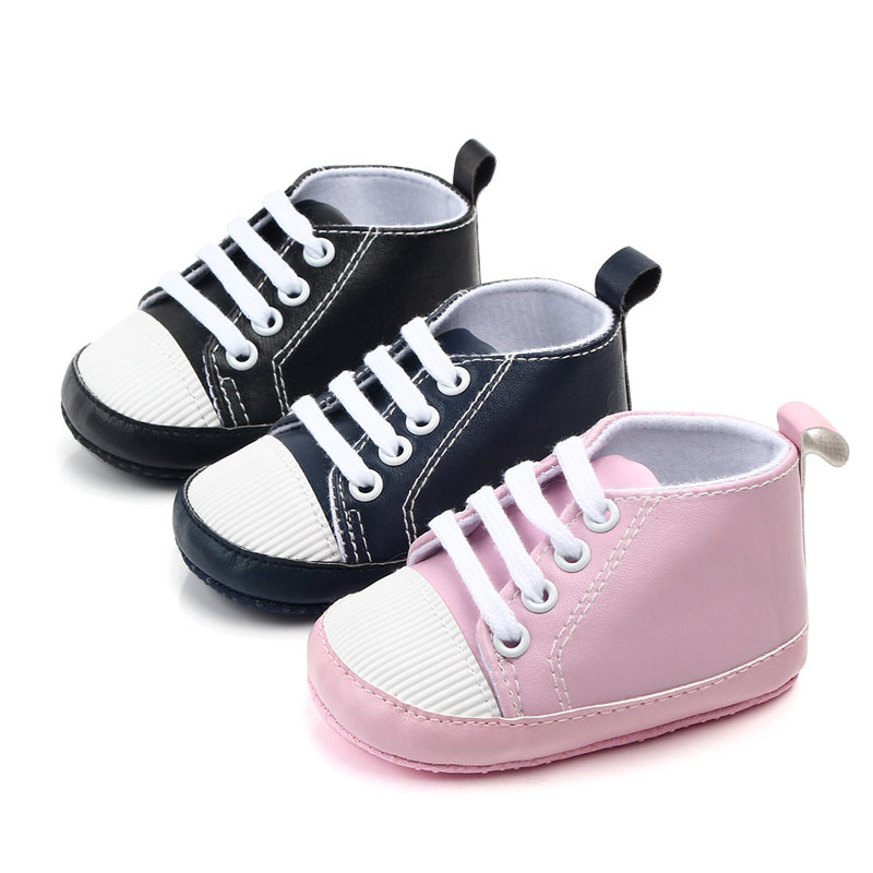 

Newborn Shoes Infant Baby Girls Boys Anti-slip Prewalker Casual Flats Canvas Sneakers Shoes Fashion Causal First Walkers