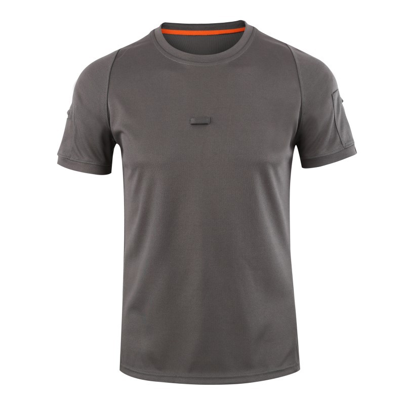 

Men's Tactical Quick Dry Short Sleeve T Shirt Summer Army Combat O Neck Tees Men Pro Moisture Wicking Breathable Tshirt, Armygreen