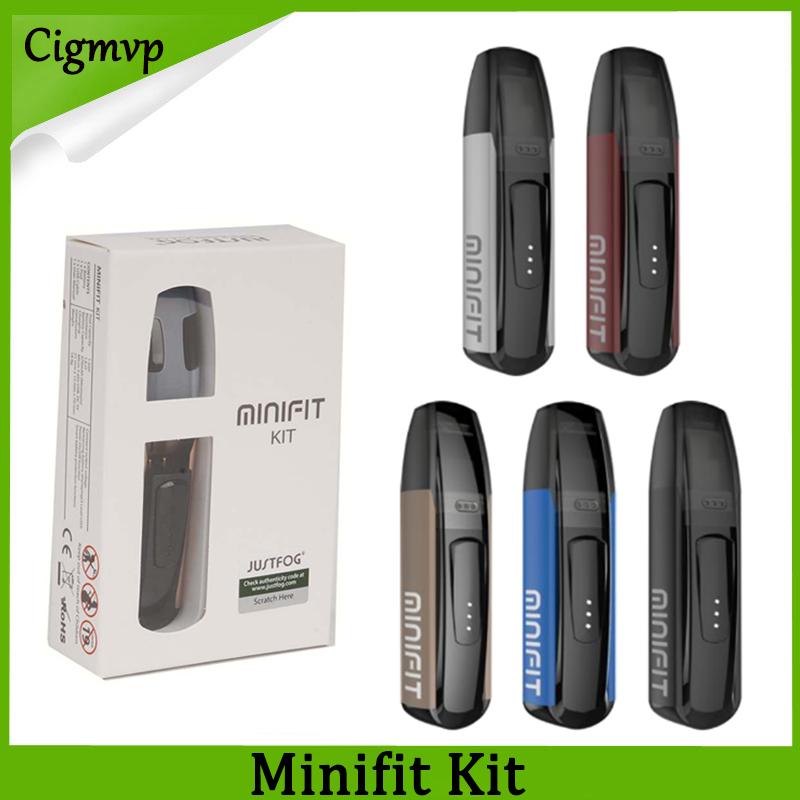 

Justfog MINIFIT Pods Starter Kits 370mAh All-in-one Vape Kit with MINI FIT Battery Compact 1.5ML Pod Vaping Device, Multi