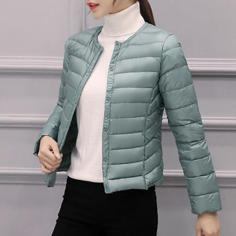 

Spring Autumn Thin Plus Size 3XL Down Jacket Vest Female Slim Large Size Down Vest Women White Duck Coats LP096, Beige