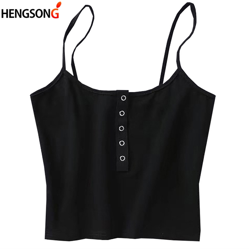 

Knitted Camis For Women Crop Sleeveless Sleeveless Spaghetti Strap High Womens Vest Camisole Summer High Womens Camisoles Short, Black