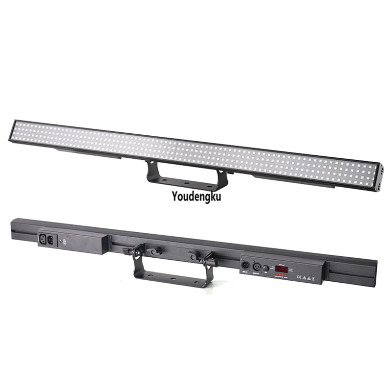 6pcs Colorful Flash wall washer Bar RGB strobe LED Light 320x0.2W rgb led strobe light led wall washer dj lighting-image-543785655