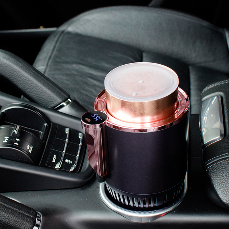 

Car interior artifact 12V heating water cup shelf heating and heat preservation stable portable refrigeration tool metal durable