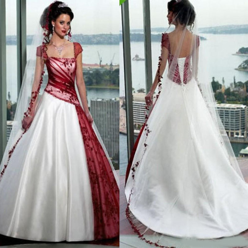 cream white wedding dresses
