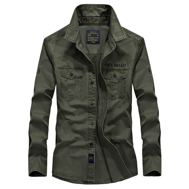 

Mens Shirts Long Sleeve Shirt Men Japanese Streetwear Cotton Full Turn-down Collar Casual Double Breasted Casual Shirts, Black