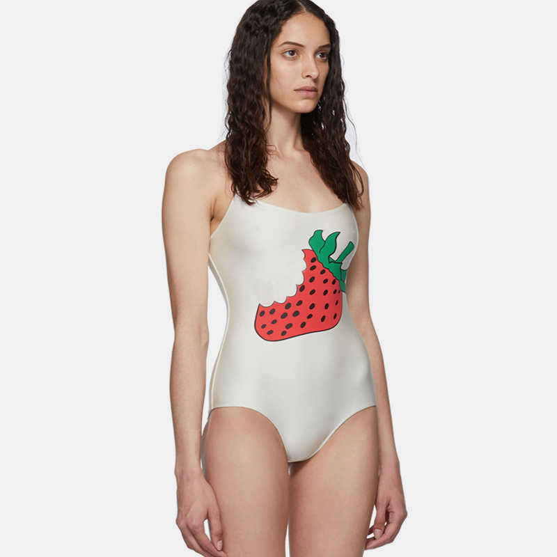 

20s Summer Womens Designer Swimwear Luxury Women One Piece Style Bikinis Fashion Brand Swimwear Sets with Letter Printed Size -XL 00.0, Beige