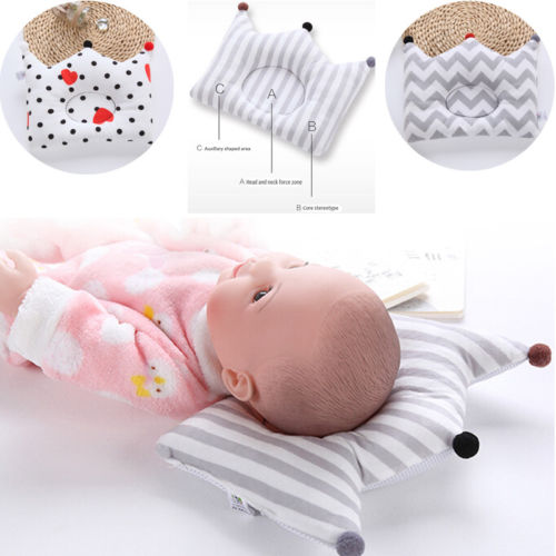 Baby Bär Muster Kissen schlafen Stützkissen verhindern Flat Head Anti Roll Mode