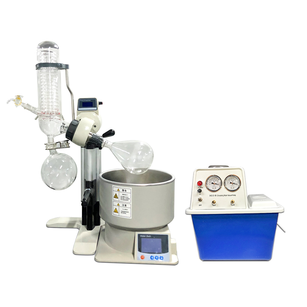 ZOIBKD Lab Rotary Evaporator Distillation 2L Supply Circulating Water Vacuum Pump-image-488928799
