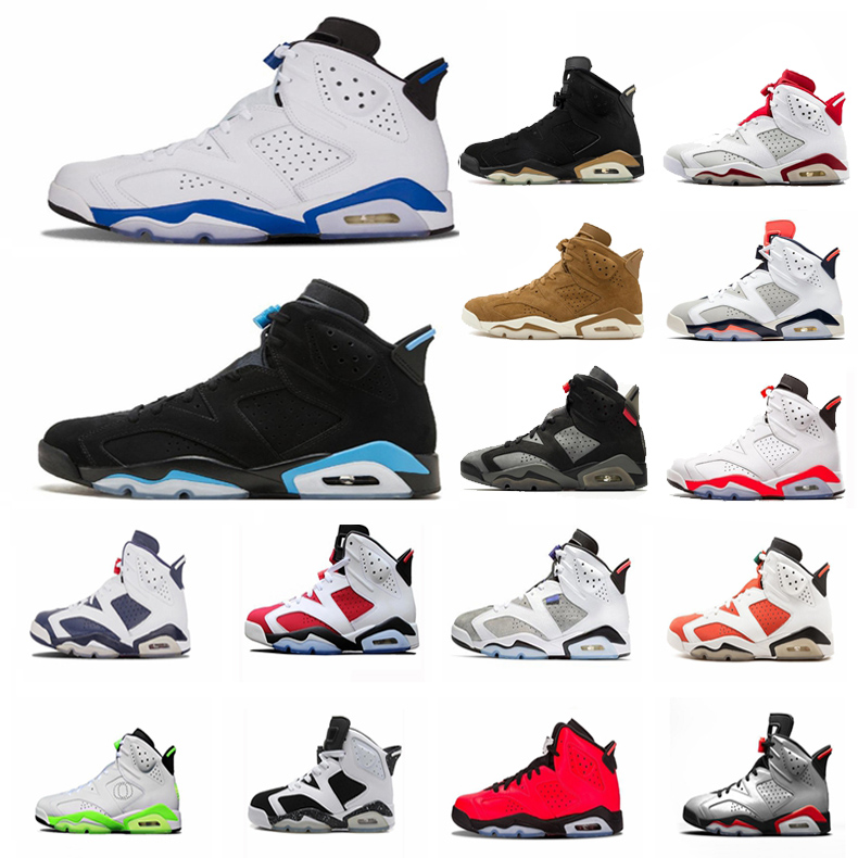 

Travis Scotts X 6 Medium Olive 6s mens basketball shoes sneakers UNC Tinker Black Infrared Cactus Jack Sport Blue Oregon mens shoes size 13, Color:7