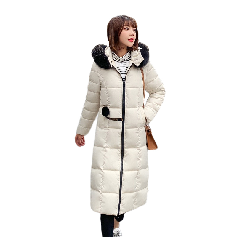 

2019 Cloak Pascal Sarko Women's Dress Overcoat Large Winter Coat Women's Tight vest Cotton, Beige
