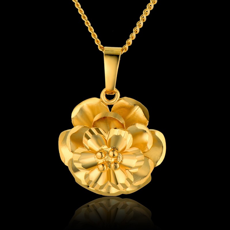 

New Zircon Pendants Heart Necklace For Women Crystal Heart Gold Color Choker Necklaces Fashion Jewelry Christmas Gift
