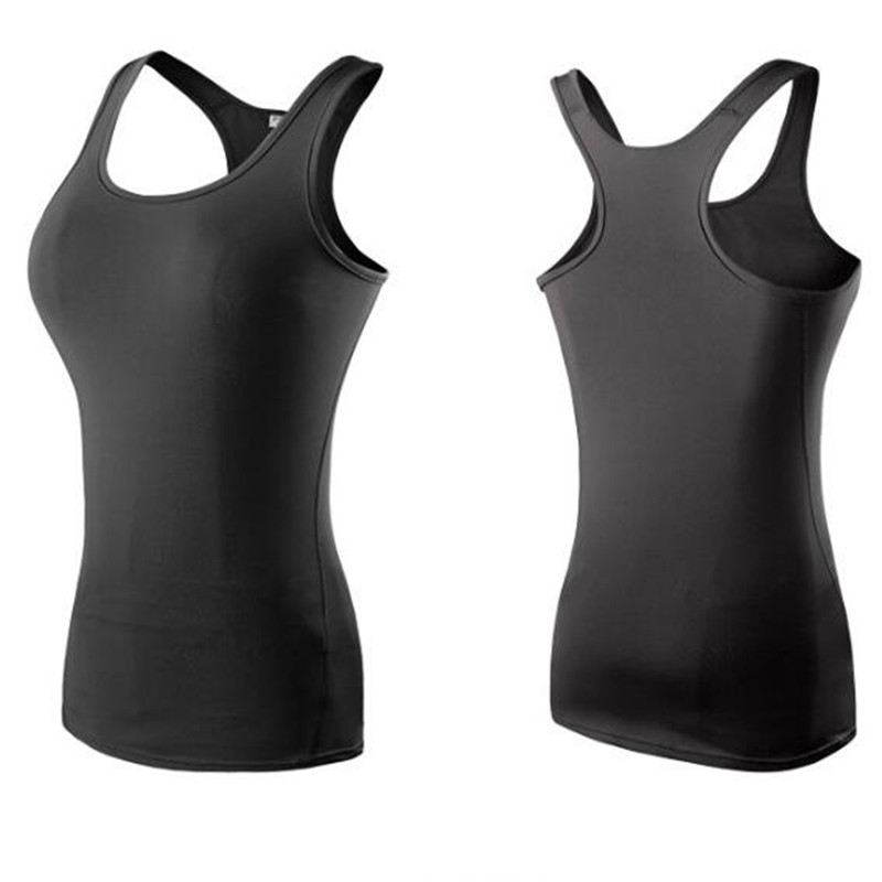 

Women Fitness Sports Tops Women' Running Wear Women' Shirts Fitness Clothing Sleeveless Femal Blouse Sleeveless Shirts, White