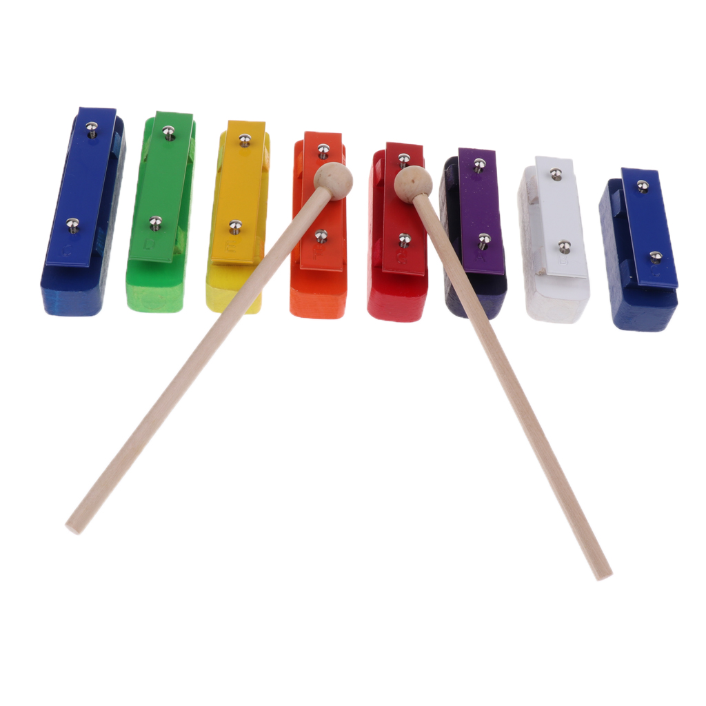 

1 Set 8 Tones Colorful Xylophone Sound Brick Rhythm Toys For Children Gift