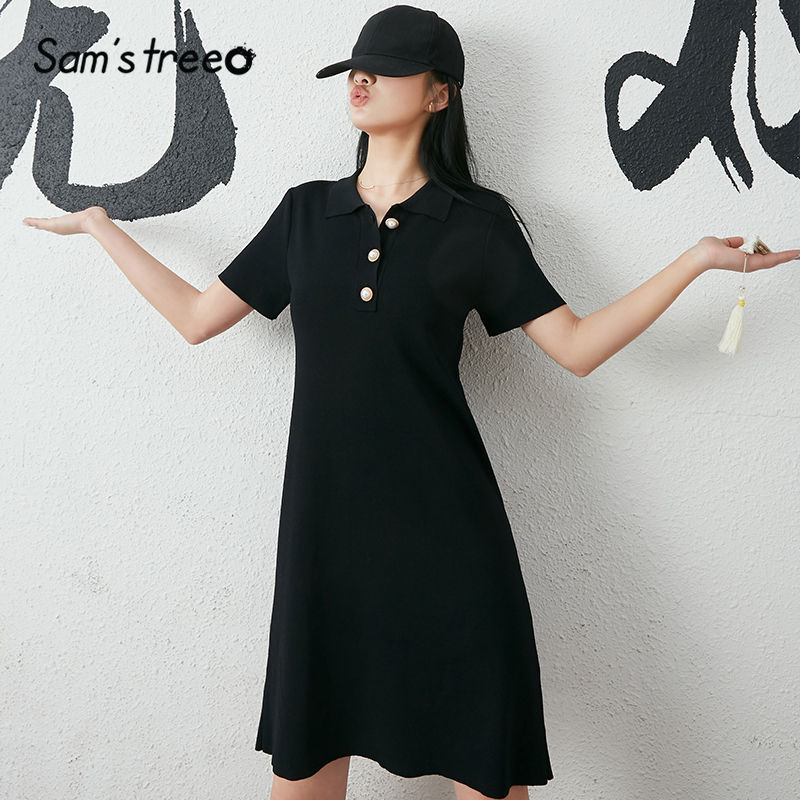 Discount Korean Ladies Dress Summer Short Sleeve Korean Ladies Dress Summer Short Sleeve 2020 On Sale At Dhgate Com