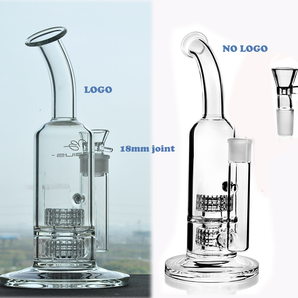 

Mobius Thick Glass Bong Stereo Matrix perc glass water bongs Tubes Water Pipes Heady Dab Rigs with Percolates 18mm