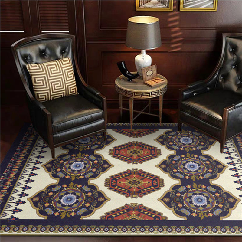 

Area Rug for Living Room Classic European Geometric Floral Bohemian Rugs Rugs for Children Rooms Grey Modern Home Decor, Jq-carpets-355