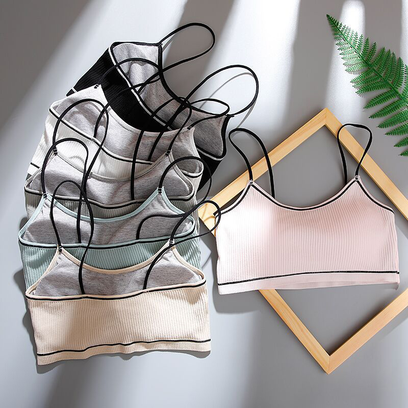 

Women Girls Japanese Style Lingerie Chiffon Push Up Bra Seamless Lace Bra Bralette Crop Top Underwear, Black