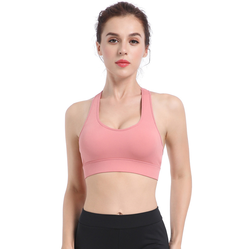 

Adjustable High-intensity Training -proof Sports Bra Anti-sag And Quick-drying Running Fitness Yoga Sports Underwear, Black