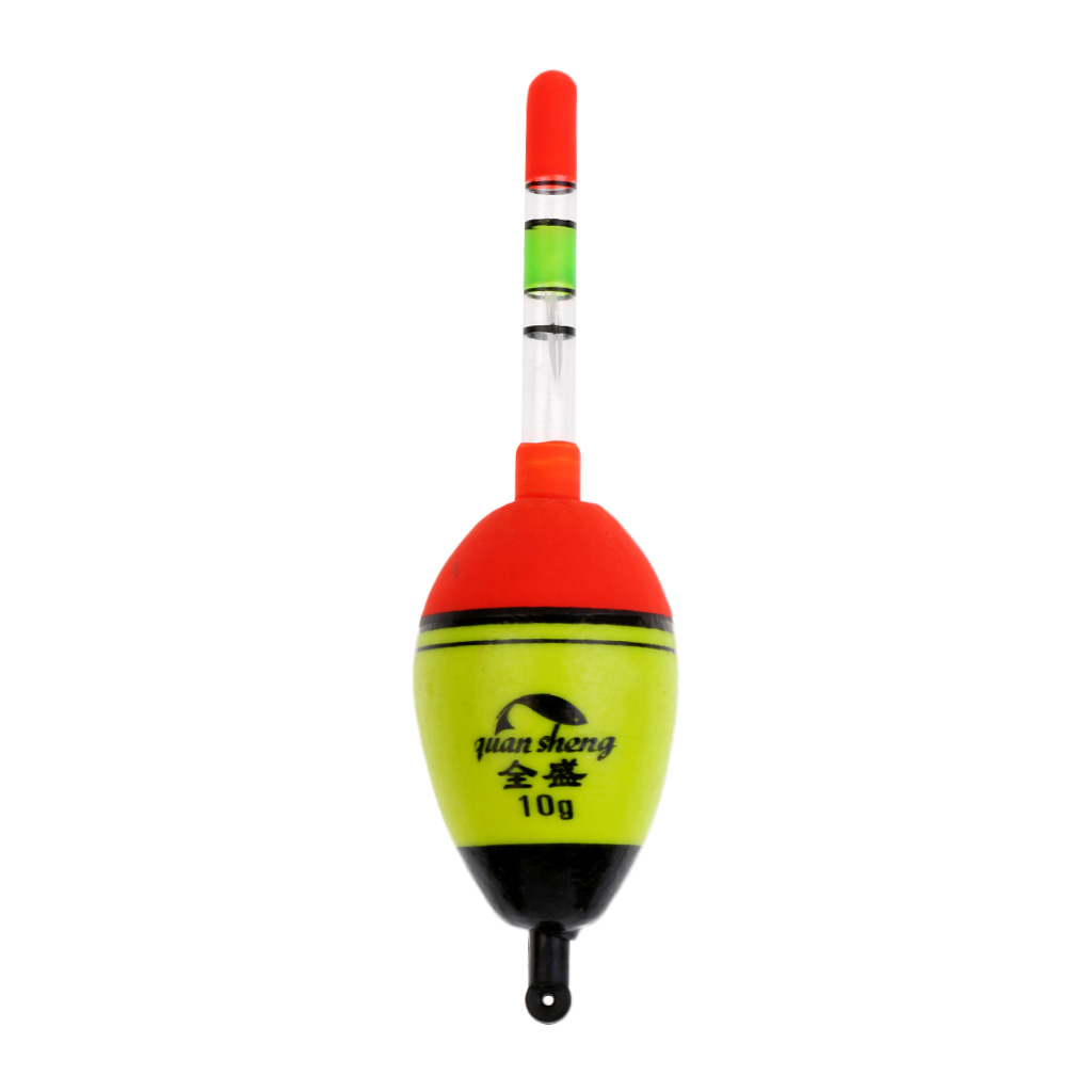 10pcs Portable Wood Light Stick Drift Tube Bobber Fishing Float Color/_s C3G9