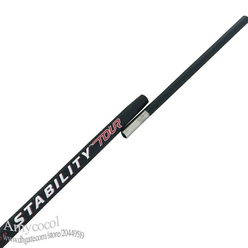 

New Golf Shaft Adapter Clubs Stability Tour Carbon Steel Combined Putters Rod Shaft Black Technology Clubs Shaft Free shipping