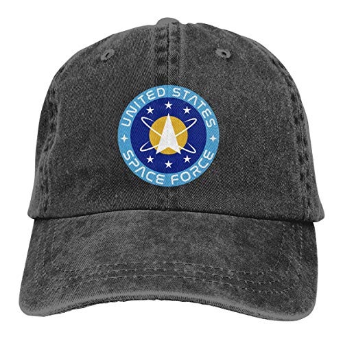 

CoolTlong United States Space Force Men Women Fashionable Hats Classical Hat Cap Unisexe Men Women Baseball Sports Outdoors Hip-hop Cap, Grey
