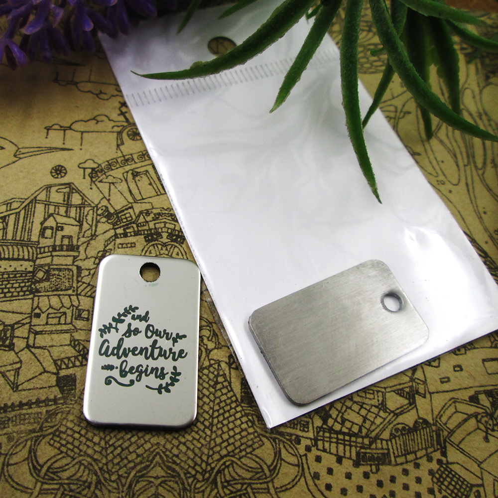 

40pcs--"and so is adventuse begins"stainless steel charms more style for choosing DIY Charms pendants for necklace