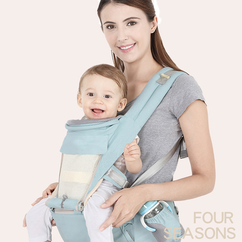 Convient Pour Le Porte Bebe Ergonomique Infantile Pour Bebe Sangle Avant De La Hanche Pour Bebe Faisant Face Au Kangourou Porte Bebe Pour Le Voyage De Bebe 0 18 Mois Ros Porte Bebes Dorsaux Sports Et