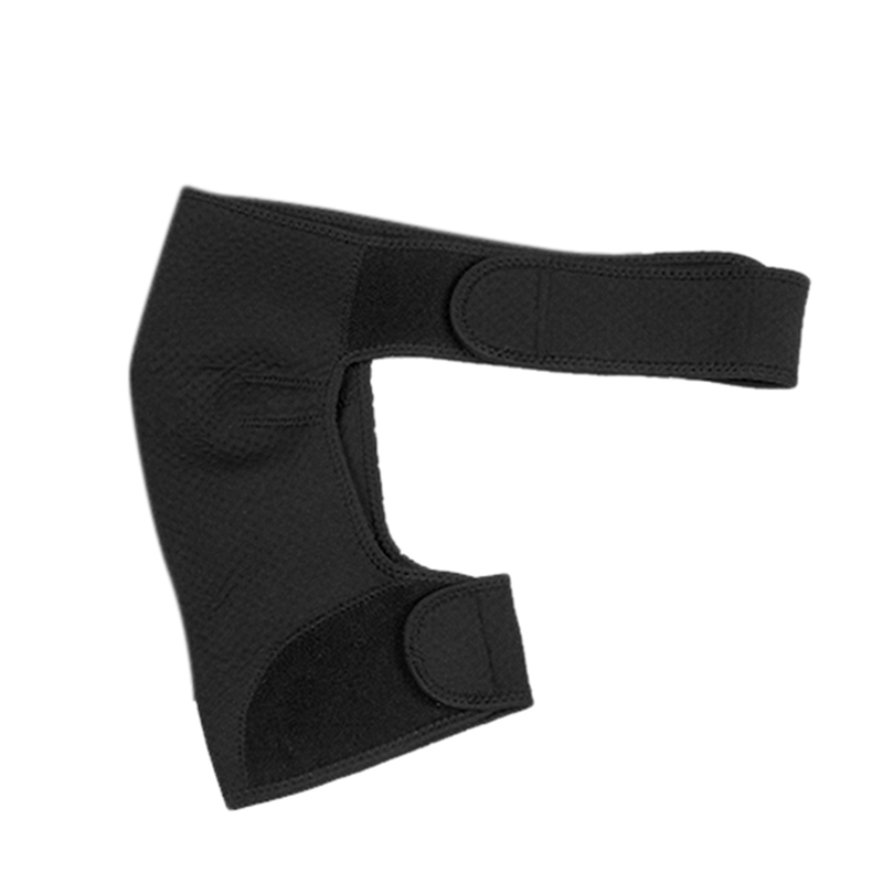 

Right Shoulder Strap Fitness Breathable Sports Adjustable Protective Shoulder, Black