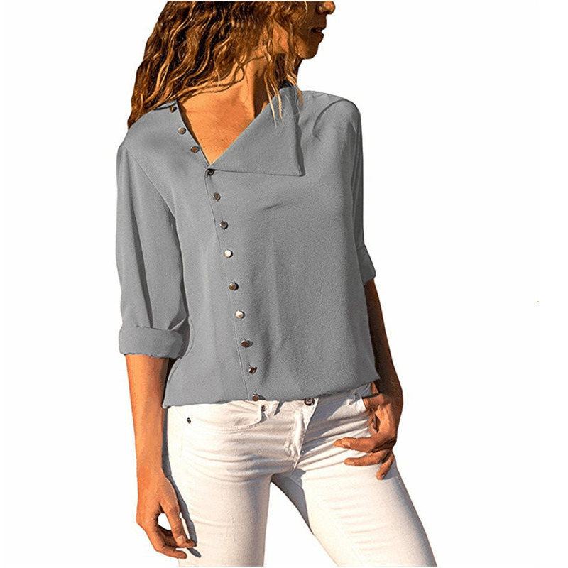 blusas grises