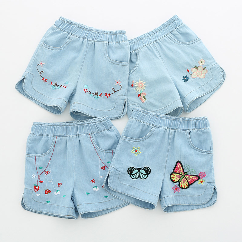 3 4 denim shorts for ladies