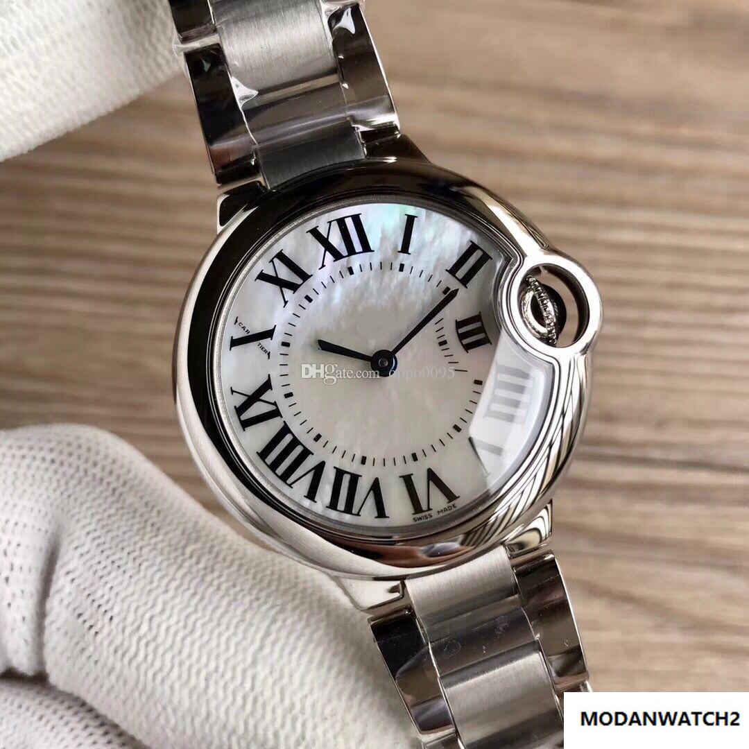 

33mm HBBV6 Factory Woman's Fashion Watch Swiss Quartz Cal.157 Ladies White Dial Full Steel Watches Ladys Sapphire W6920084 Eta Wristwatches
