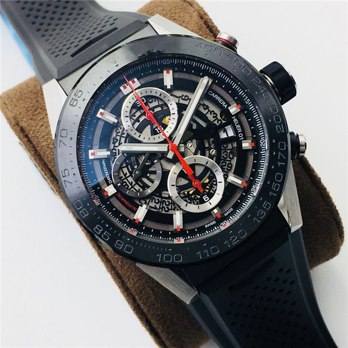 XF factory high quality brand watches diameter 45 mm exclusive custom automatic machinery 2824 movement high appearance horizontal hollow-ou