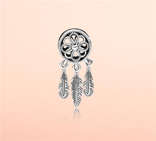 

High Quality Authentic S925 Sterling Silver Spiritual Dream Catcher Dangle Charms Fit For Pandora Bracelet DIY Bead Charm