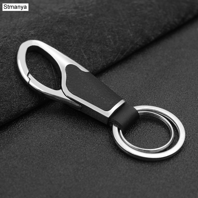 

New Women New Leather Top Quality Metal Keychains Business Vintage Accessories Hot Men Best Gift Jewelry