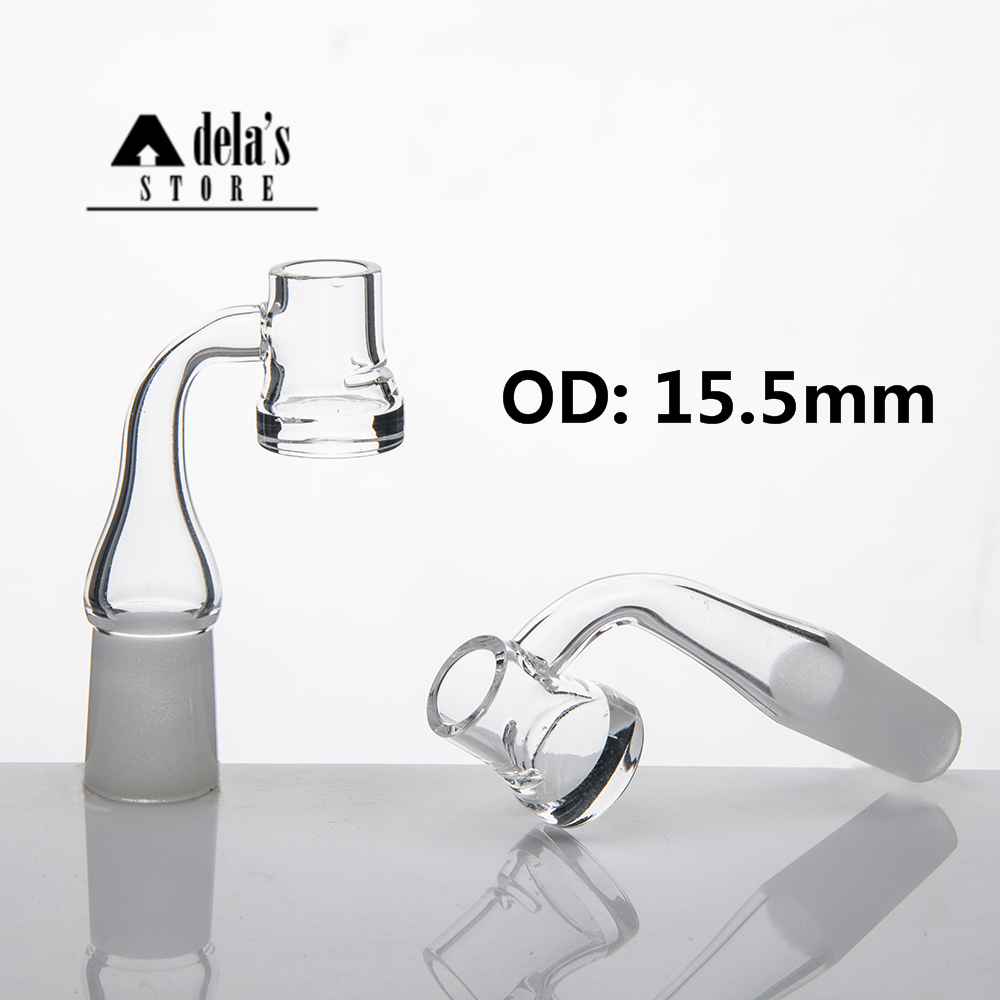 

Grail Banger Nail OD:21.5mm Domeless Quartz Nails 10mm 18mm 14mm Male Female 90 Degree Club Quave Dab Rig Graile 360