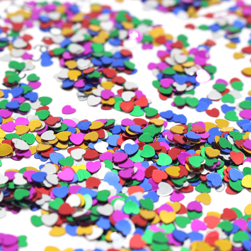 

2000PCS colorful stars sequins birthday party confetti European wedding throwing supplies plastic accessories