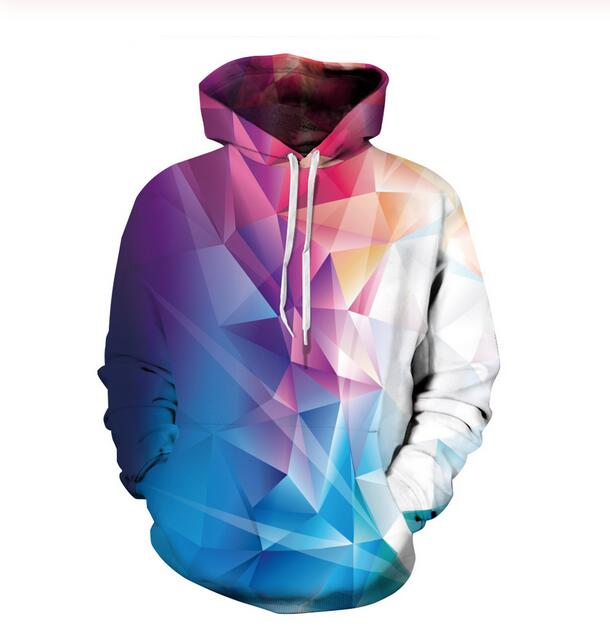 

Hot Fashion Men Hoodies Harajuku Color Blocks 3D HD Print Casual Fox Hoodies Sweatshirts Couple Tracksuits Women Hoodies LM039, Multicolor