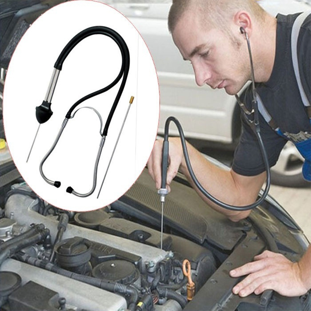 

Freeshipping Stainless Steel Stethoscope for Car Engine Diagnostic Testing