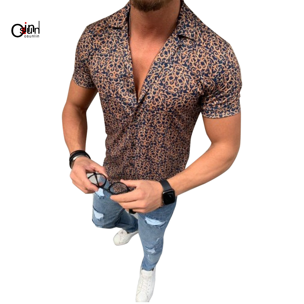 camisa abierta hombre