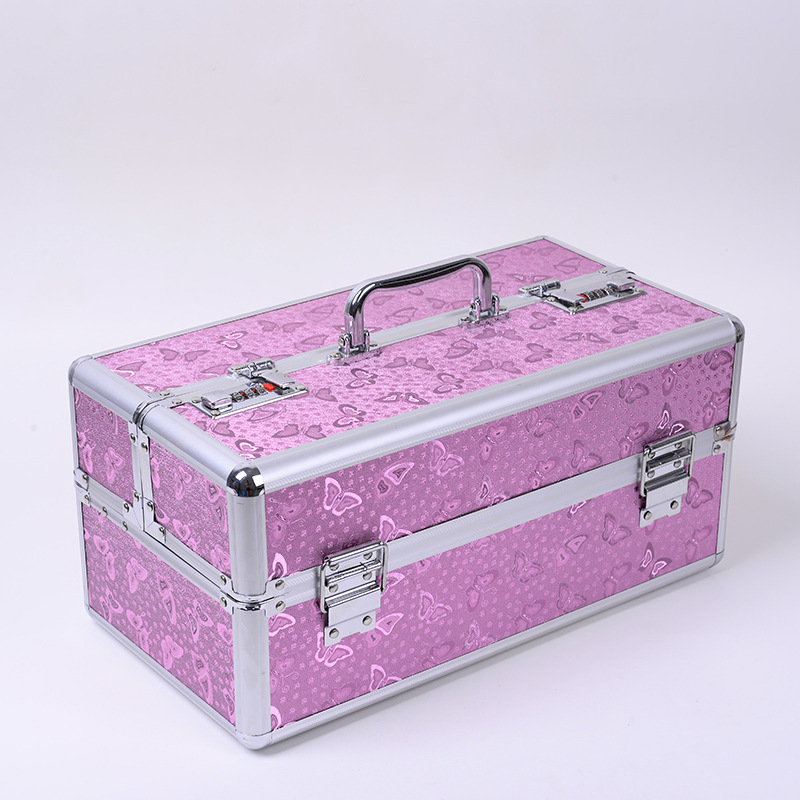

2020 new cosmetic case cosmetic bag storage bag handbag women makeup makeup bags case, Pink