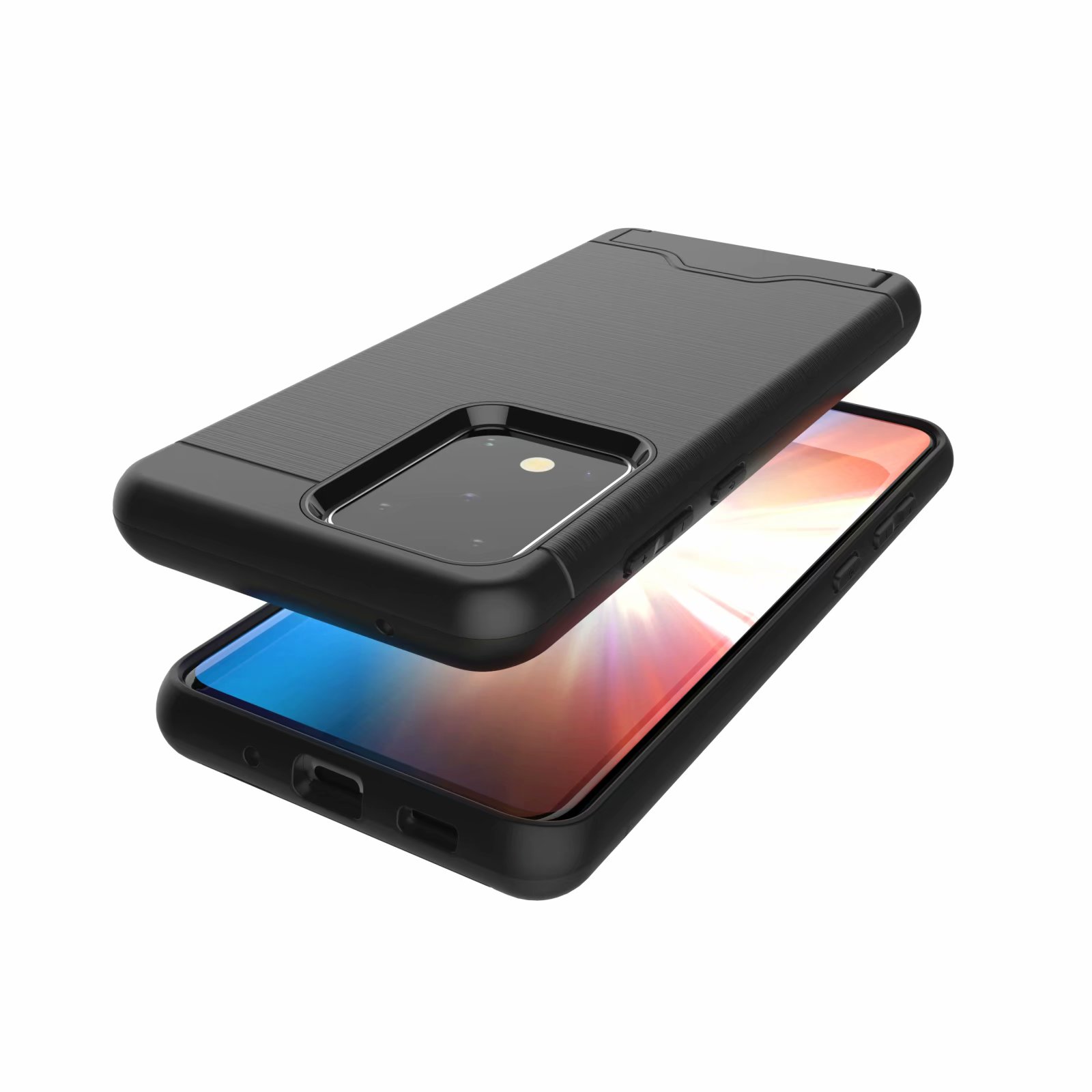 

For Samsung Galaxy S20 Plus Case Noble Card Ultra-Thin Hard PC Back Cover Colorful Protective Sticker Case For Samsung Galaxy S20 Plus